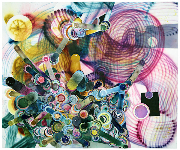 Smoke Painting #34 by Rosemarie Fiore, Image 1.