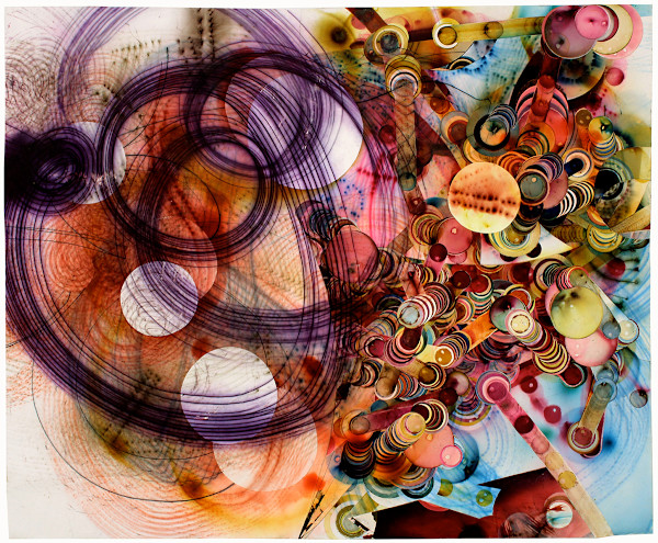 Smoke Painting #40 by Rosemarie Fiore, Image 1.