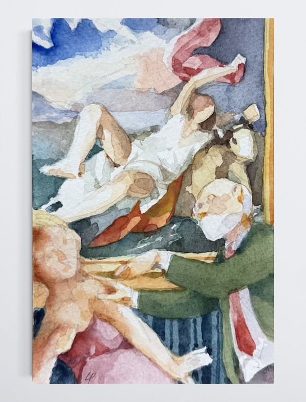 Onlookers; Aquatic Abduction (G863 25) by Lincoln Perry, Image 2.