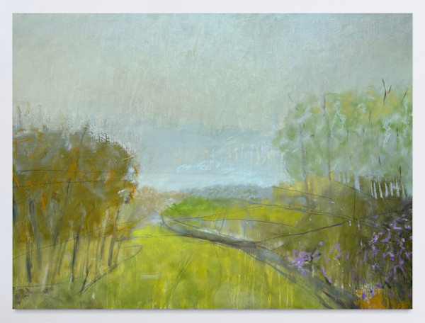Early Spring by the Bluff by Janet Bruce