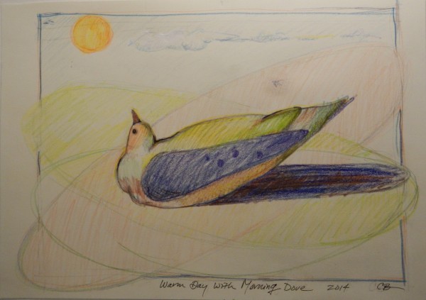Warm Day with Morning Dove by Cary Brown