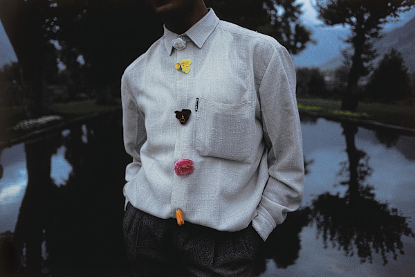 After the Wedding, Shalimar Garden, Kashmir by Sam Abell