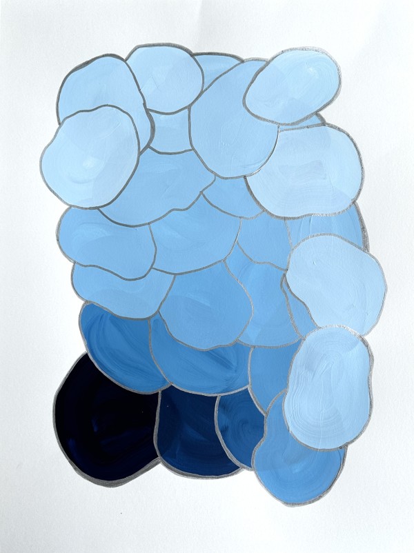 Prussian Blue Study by Shiri Phillips