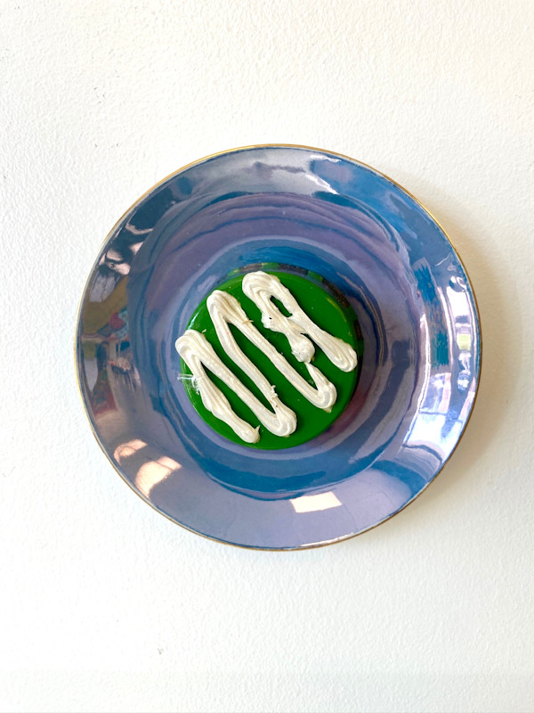 Blue Plate 1 by Shiri Phillips