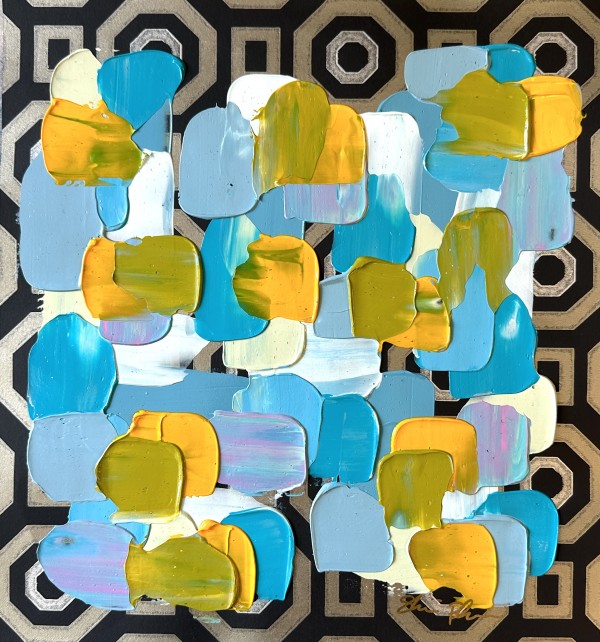 Pastel Geometric 4 by Shiri Phillips