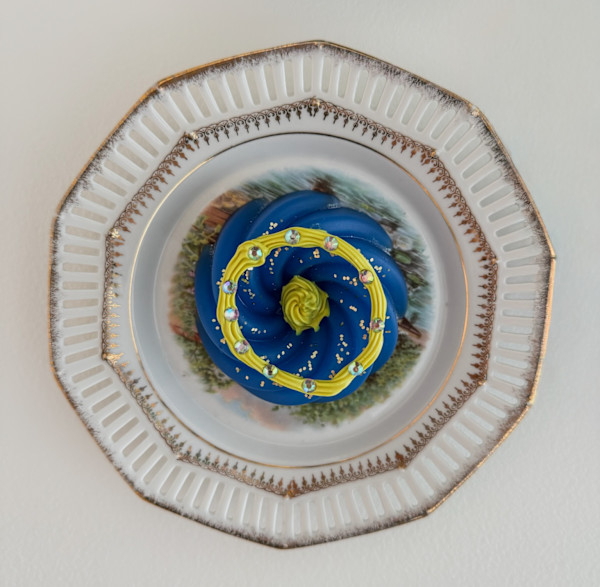 Blue Bundt Cake by Shiri Phillips, Image 3.