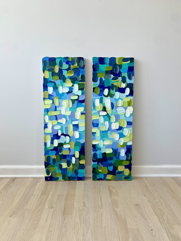 "Blue Totem" by Shiri Phillips, Image 1.