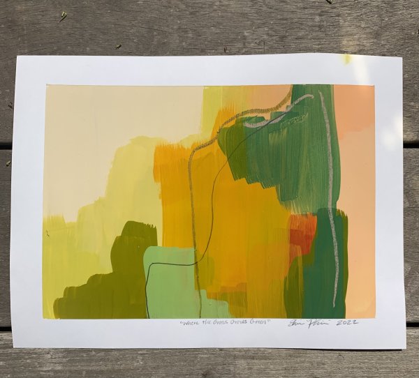 "Where the Grass Grows Green" by Shiri Phillips, Image 1.