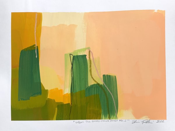"Where the Grass Grows Green No. 2" by Shiri Phillips, Image 1.