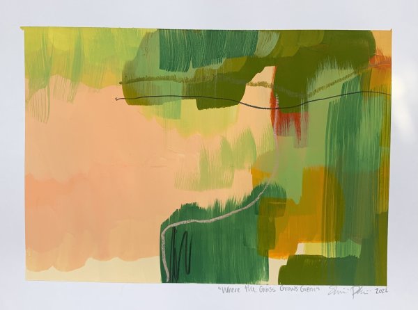 "Where the Grass Grows Green No. 4" by Shiri Phillips, Image 1.