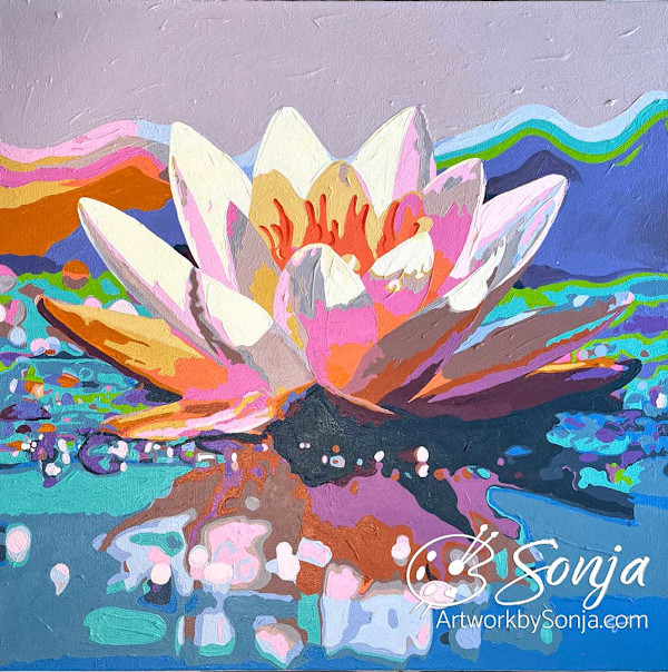 Sacred Silence - Mounted Print by Sonja Petersen