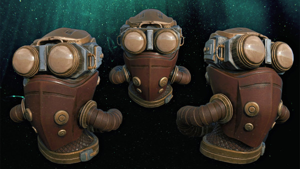 MK1 Diving Helmet by Gregory Desiato