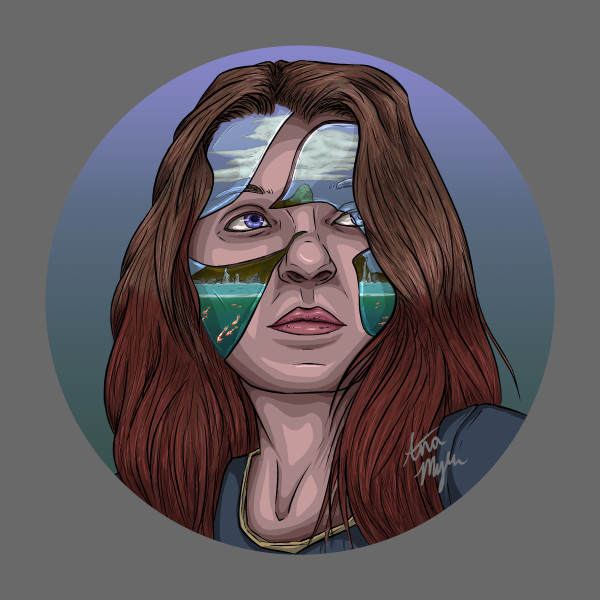 Self Portrait by Anastasia Myer