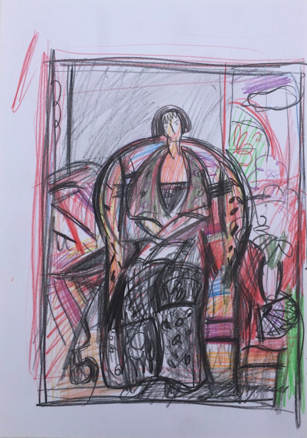 Portrait of Anastasia by Victor Razgulin