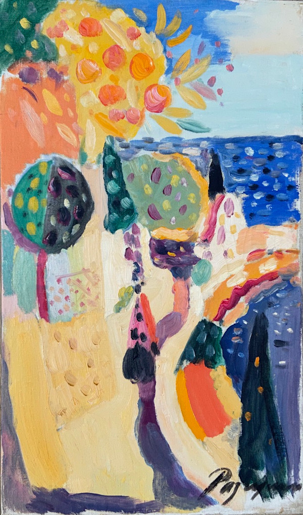 Gurzuf Lane by Victor Razgulin