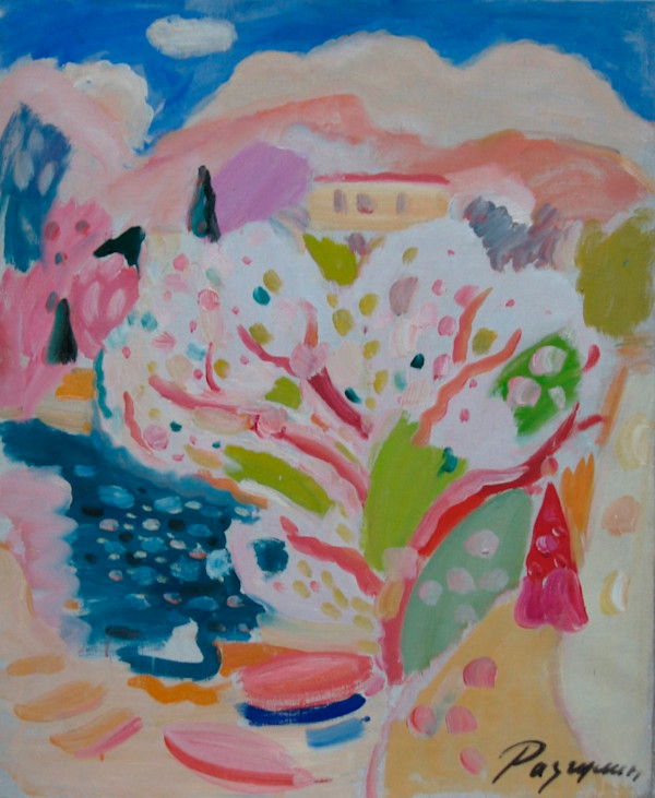 Spring in Crimea by Victor Razgulin