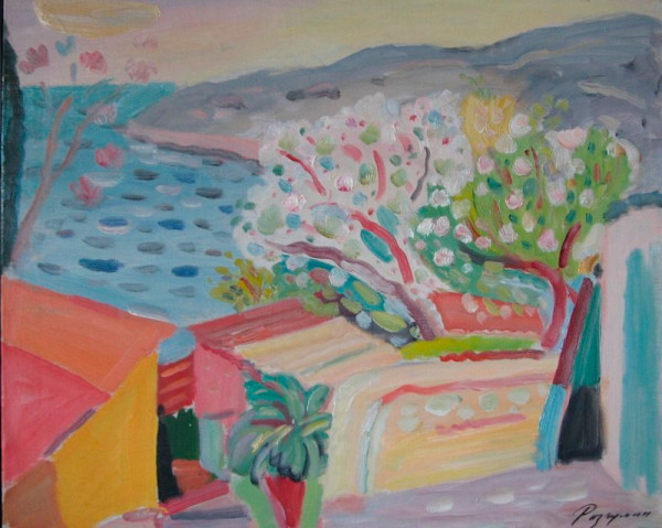 Flowering Tree by Victor Razgulin