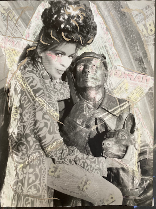 Model in Underground From the Series "Underground" by V&N Cherkashin