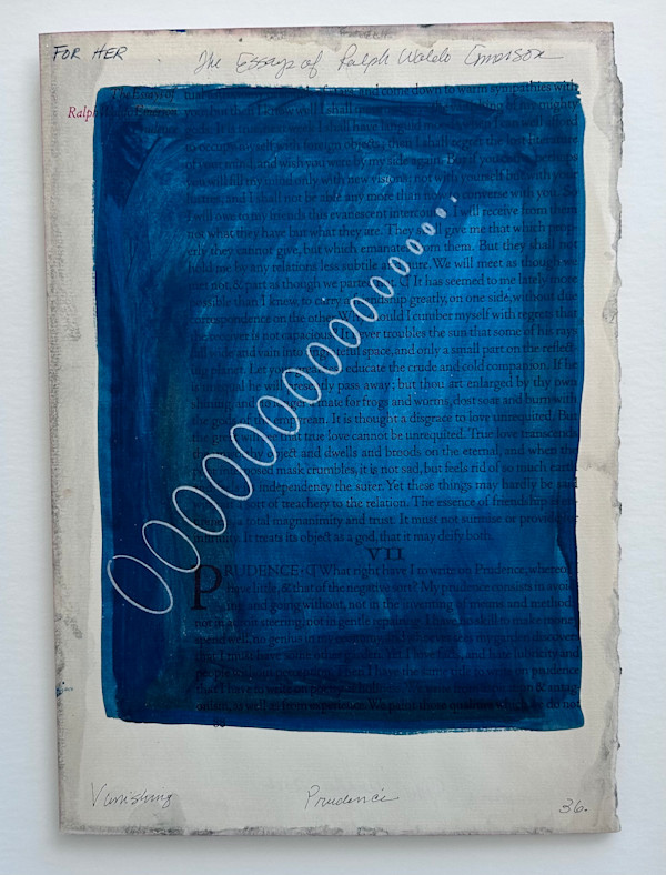 Vanishing Prudence: From the Series, The Essays of Ralph Waldo Emerson  by Julie Wolfe