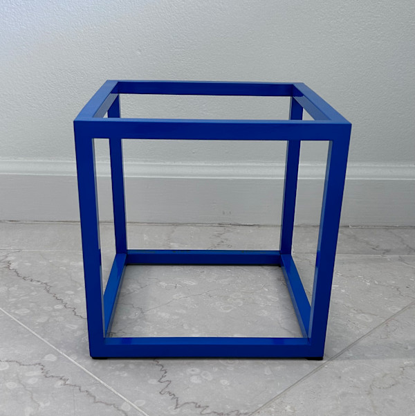Blue Cube by Edward Stockman