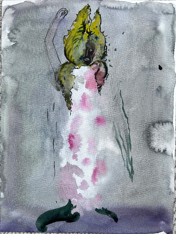 Yellow Iris - Symbol of Brussels by GLUKLYA Natalia Pershina