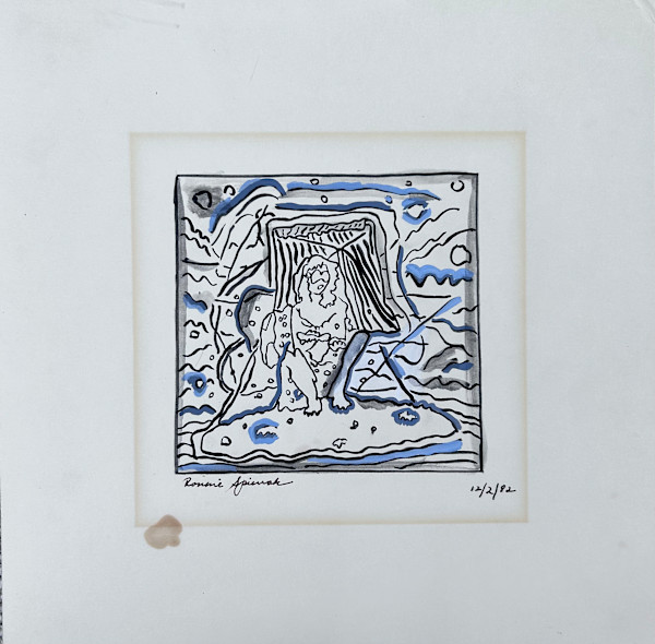 Woman on the beach by Ronnie Spiewak