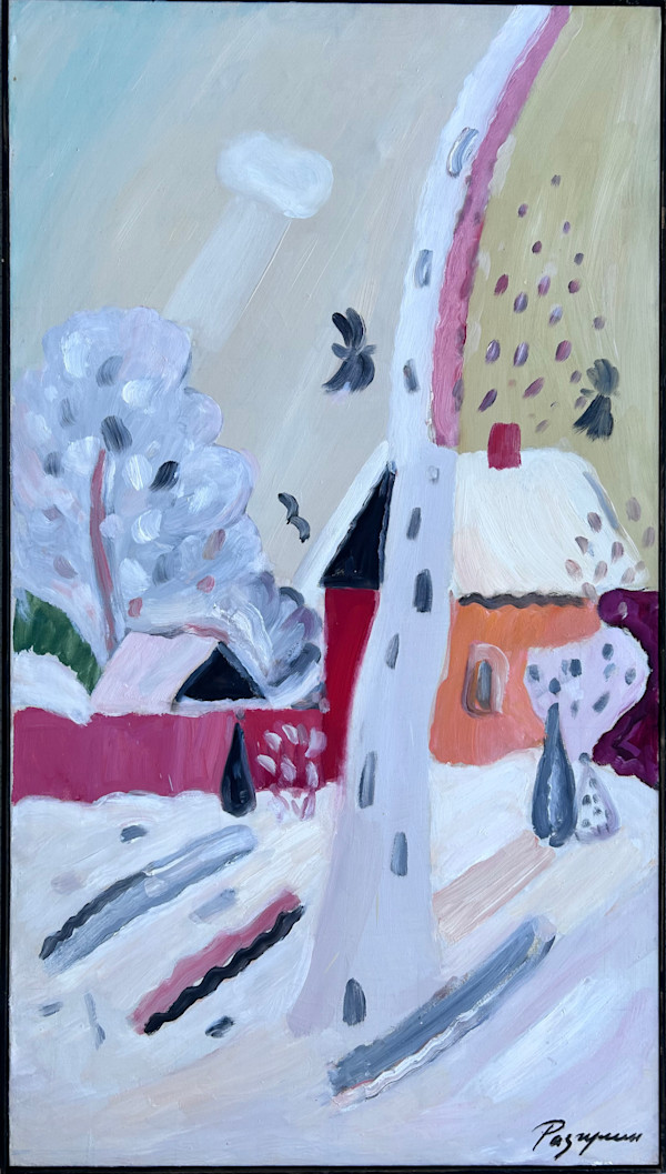 Winter Landscape  by Victor Razgulin