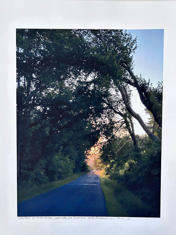 View East on Millville Rd, Upperville, VA  by Anne Rowland