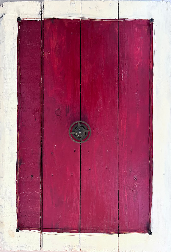 Red Door Nob by Vladimir Vishnevsky