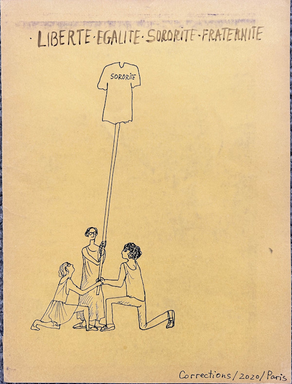 Corrections - “Liberte, Egalite, Sororite, Fraternite” by GLUKLYA Natalia Pershina