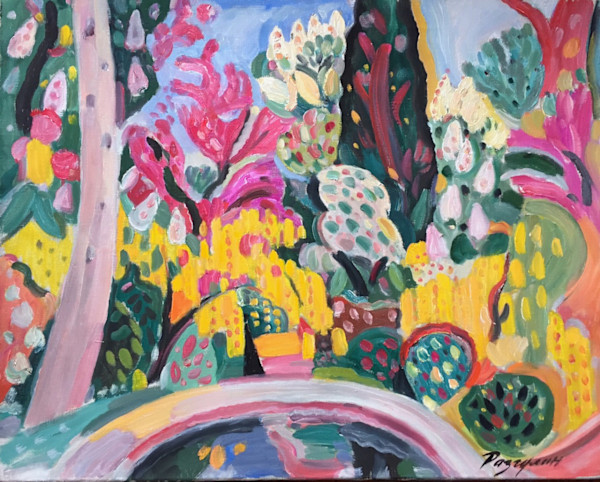 Flowering Garden by Victor Razgulin