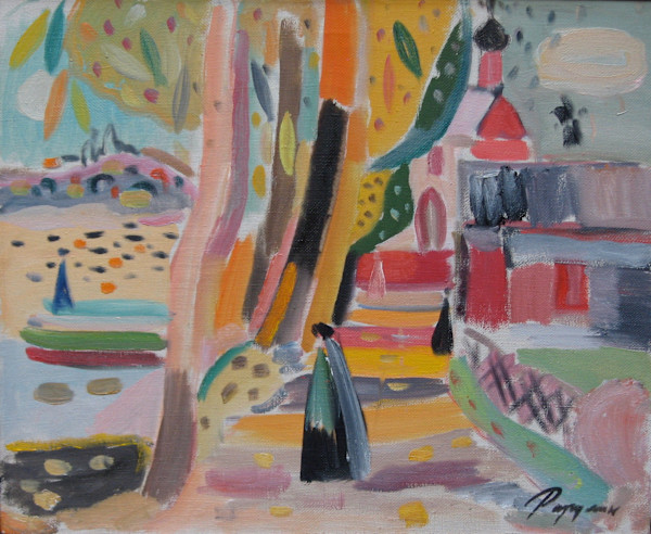 By the Lake by Victor Razgulin