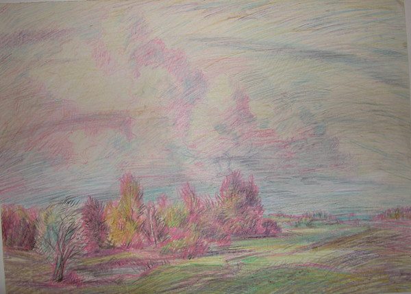 Evening  by Evgeni Skrinnikov