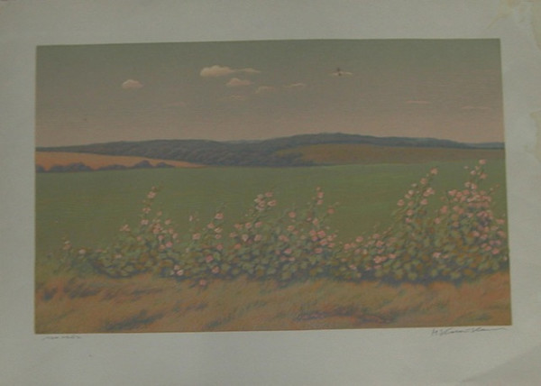 Field with Flowers by Nikolai Kasatkin