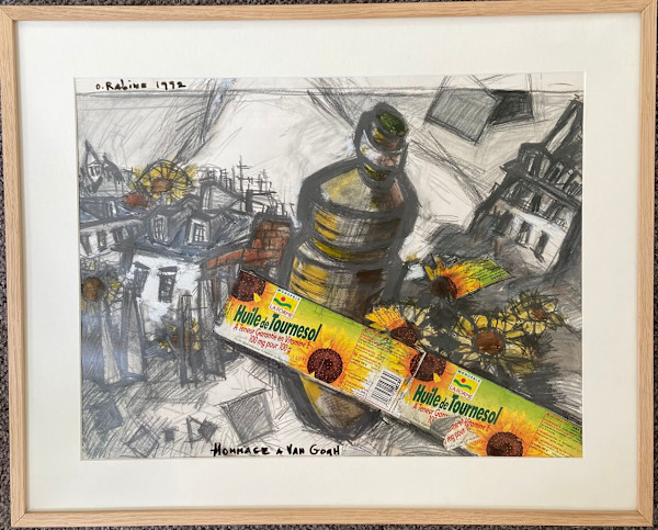 Homage a Van Gogh by Oskar Rabin