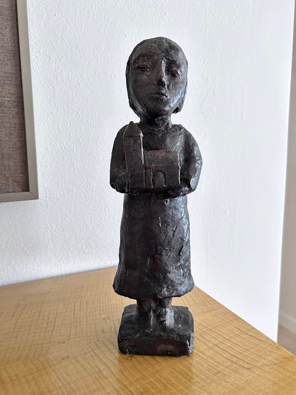 Girl with House by Elena Figurina