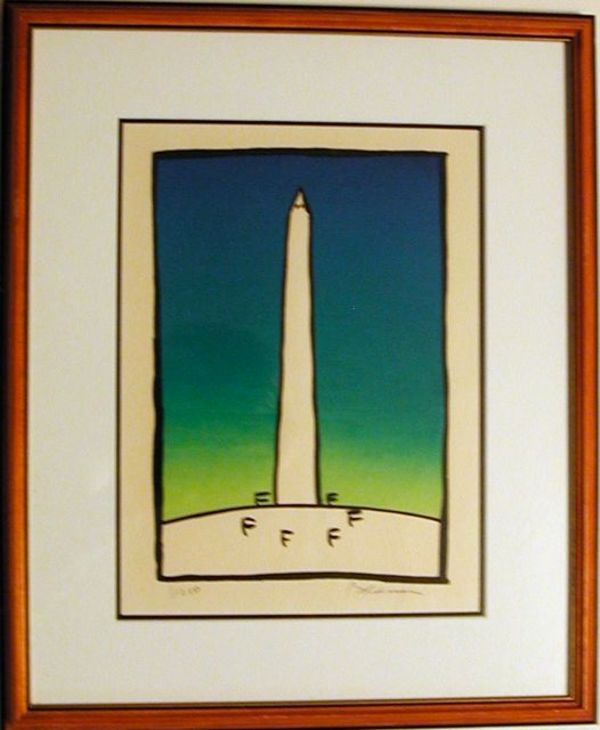 Washington Monument by Ruth Bolduan