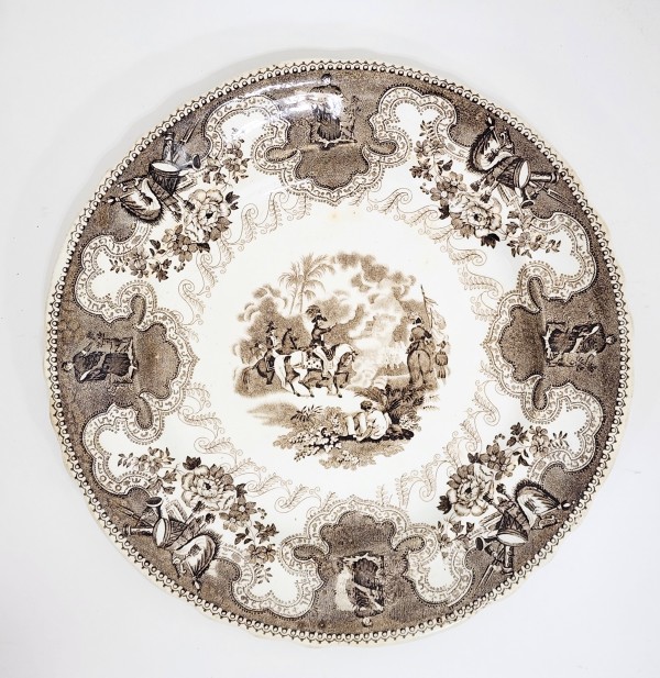 Staffordshire "Texian Campaigne" Plate