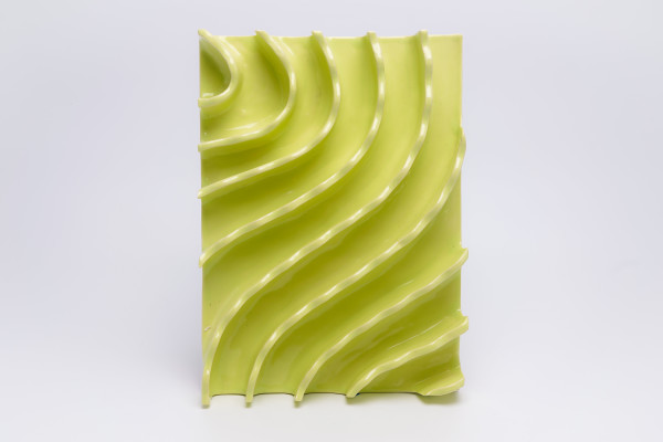 Wall Ripple Formation (Green) by James Barela