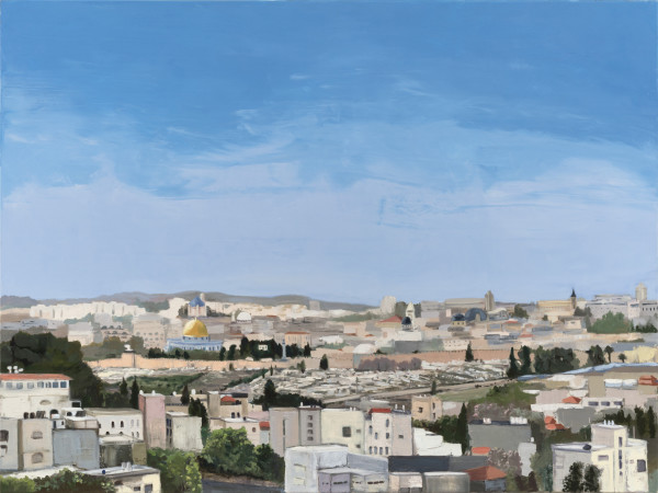 View of the Old City, Jerusalem by Noa Charuvi
