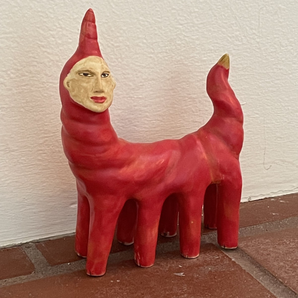 Paprika, a Red Twistycorn by Nell Eakin