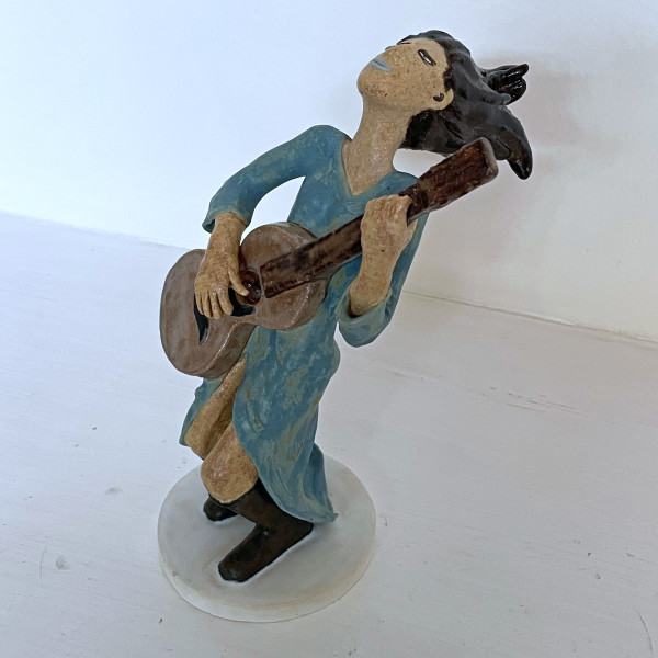 Guitar Woman 2 - Fire of Creation by Nell Eakin
