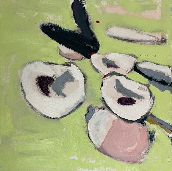 Yellow Oysters 2 by Helen Grimm