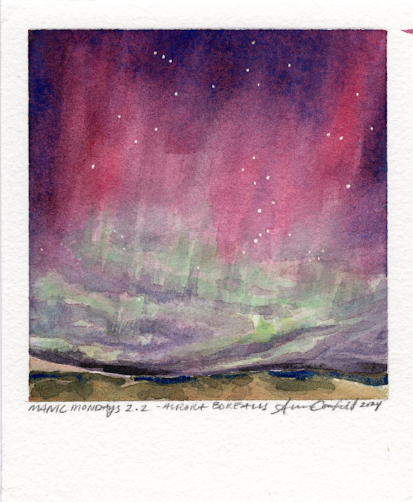 Aurora Borealis by Anna Canfield