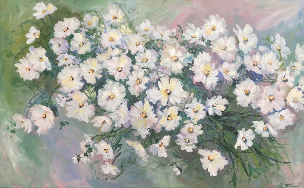 Snowy Cosmos by Amy B. Carroll