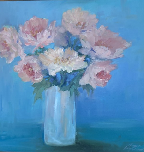 Afternoon Peonies by Amy B. Carroll