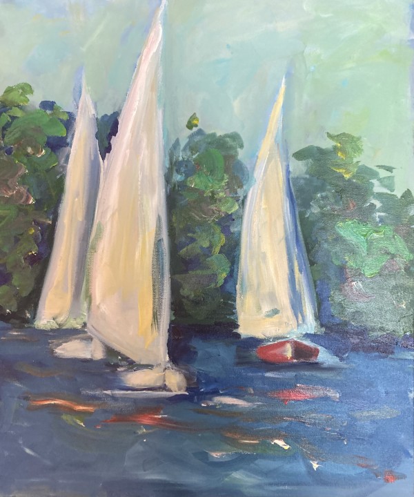 Sailing Trio by Amy B. Carroll