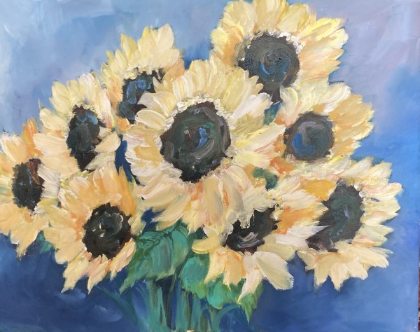 Sunflower Bunch by Amy B. Carroll