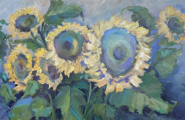 Sunflower Sunset by Amy B. Carroll