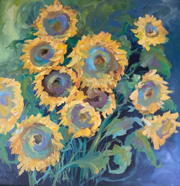 Sunflower Evening by Amy B. Carroll